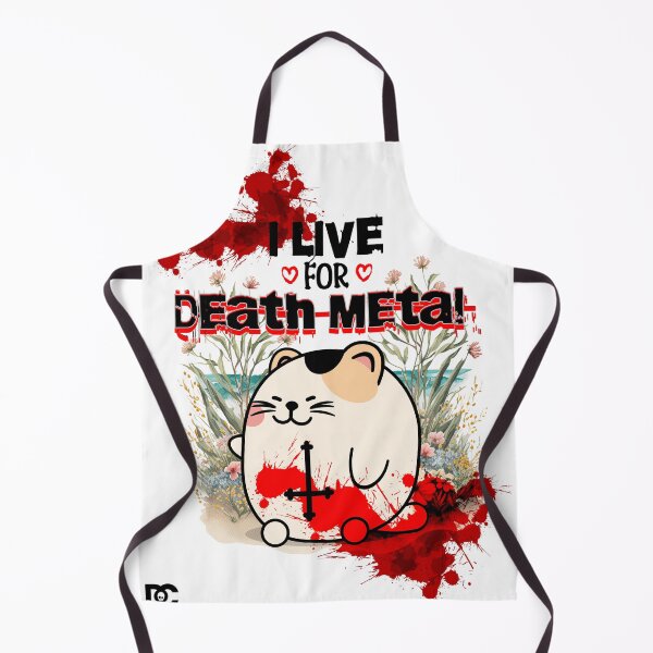 Item preview, Death in Paradise Embrace the Darkness - I Live for Deathmetal" T-shirt designed and sold by The-Dark-Art.