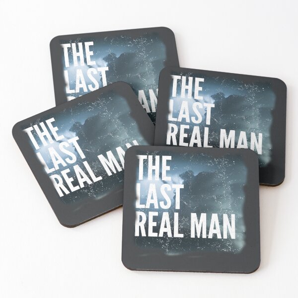 Item preview, The last real man - Vintage - Retro designed and sold by Ball-and-Match.