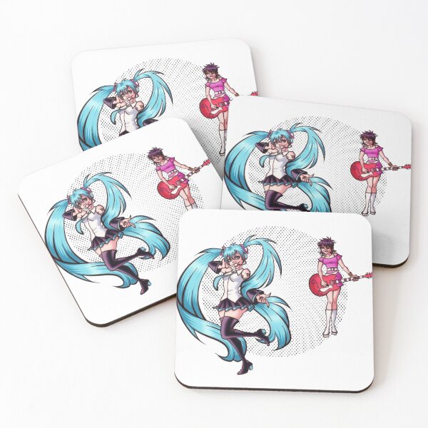 Item preview, Hatsune Miku and Noodle designed and sold by DorkyAlexandra.