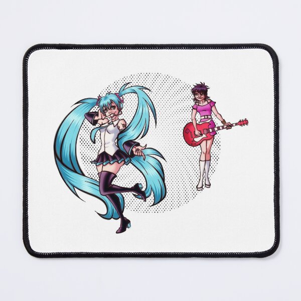Item preview, Hatsune Miku and Noodle designed and sold by DorkyAlexandra.