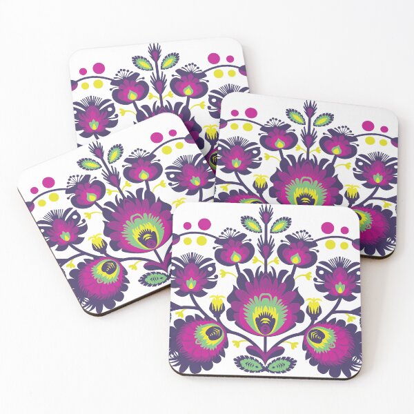 Item preview, Purple folklore Wycinanki designed and sold by FK-UK.