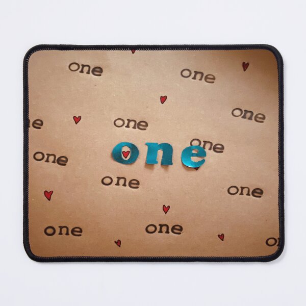 Item preview, One Heart designed and sold by LoveHeartRocks.