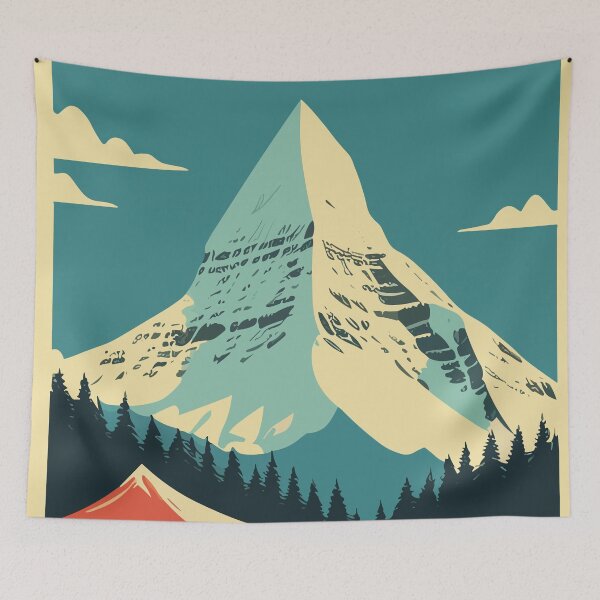 Item preview, Zermatt,Matterhorn,Switzerland,Ski Poster designed and sold by BokeeLee.