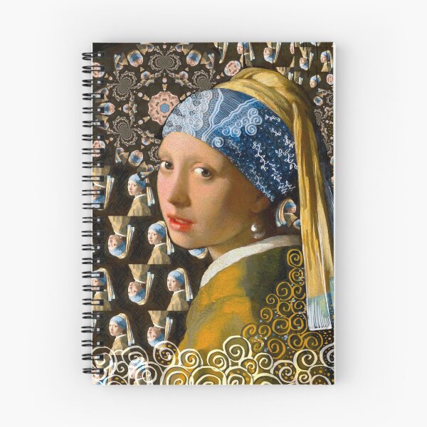 Item preview, My Girl With A Pearl Digital Collage  designed and sold by Jaraart.