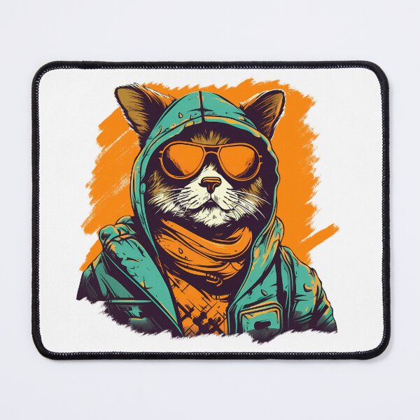 Item preview, Cat in hoodie designed and sold by nemfisart.