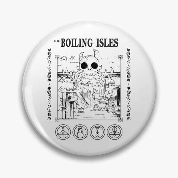 Item preview, Boiling Isles Map designed and sold by assgsg12.