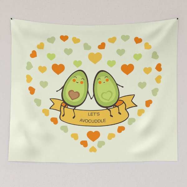 Item preview, Let's avocuddle! designed and sold by Elenanaylor.