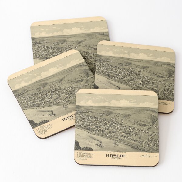Item preview, Roscoe, Pennsylvania (1902) designed and sold by allhistory.