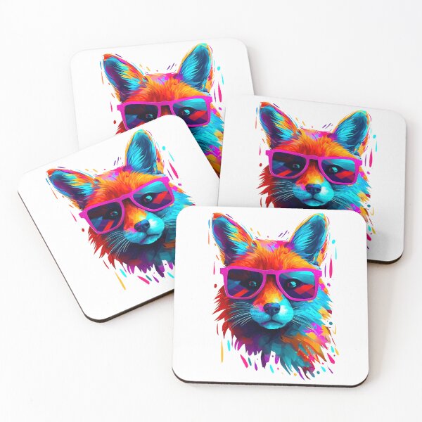 Item preview, Fox in sunglasses  designed and sold by nemfisart.
