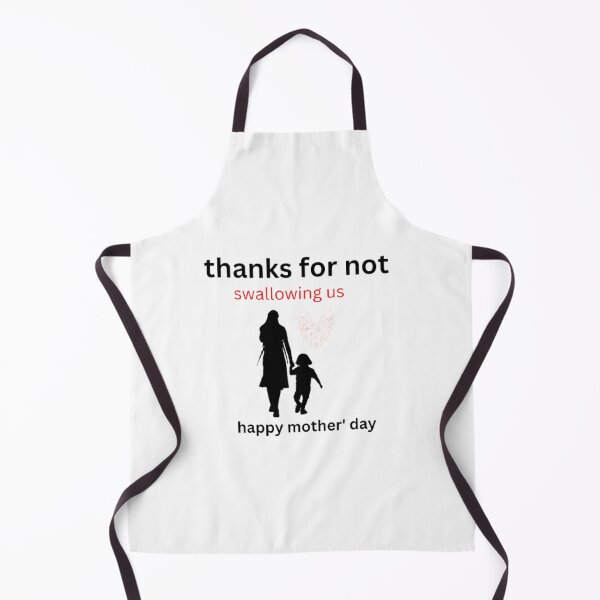Item preview, thanks for not swallowing us . designed and sold by RedBloom Creation.