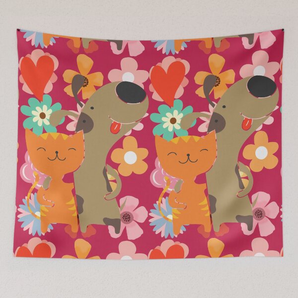 Item preview, good friend of cat and dog designed and sold by MerryCrown.