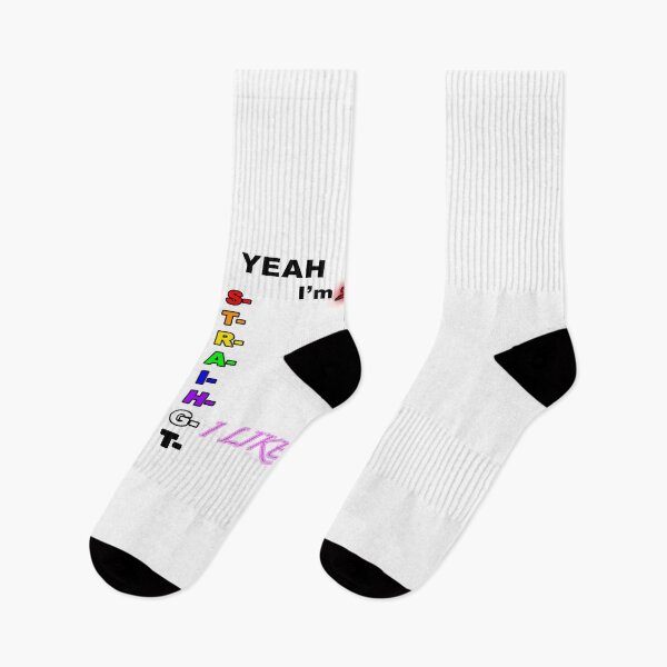 Item preview, Yeah I'm Straight (I Like Men) Funny Ironic designed and sold by HardestDrip.