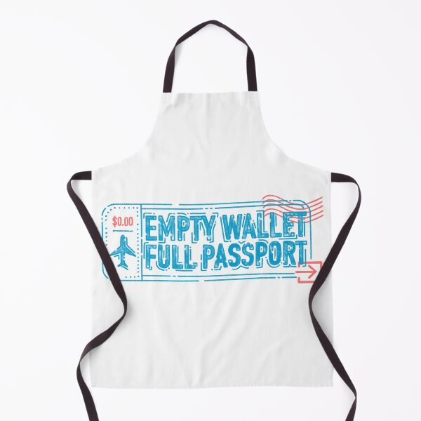 Item preview, Empty Wallet Full Passport designed and sold by jmaloneyhawkins.
