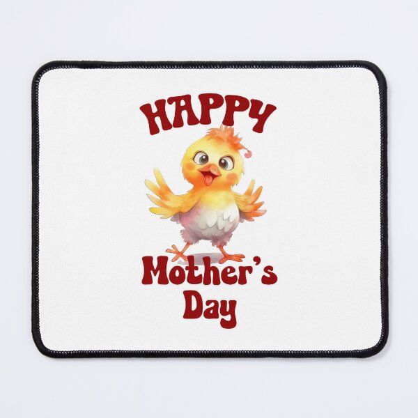 Item preview, Cute Chicken Happy Mothers Day designed and sold by ittybittyowl.
