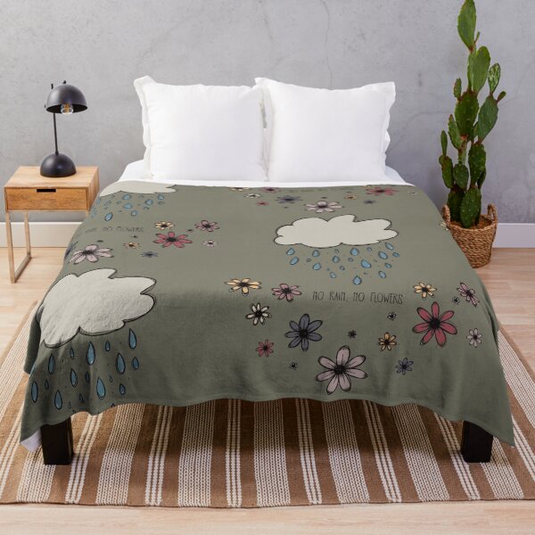 Item preview, No Rain, No Flowers. designed and sold by Katryna-Elise.