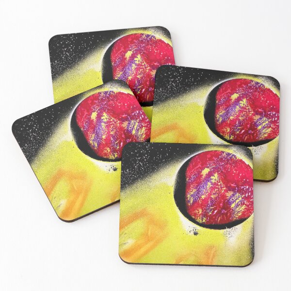 Item preview, Purple and Red Radioactive Planet designed and sold by SprayPaintaNick.
