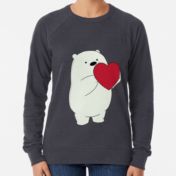 We Bare Bears Ice Bear Lightweight Sweatshirt