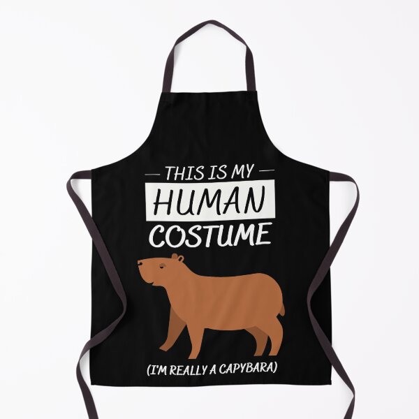 Item preview, This Is My Human Costume I Am Really A Capybara Cute Animal Gift designed and sold by Kwoss.
