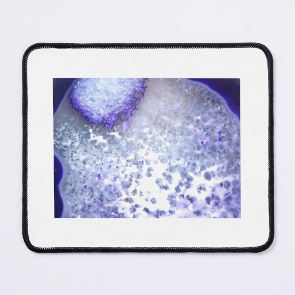 Item preview, A Close Up Photograph Of A Cross Section Through A Geode Crystal designed and sold by mymumsart.