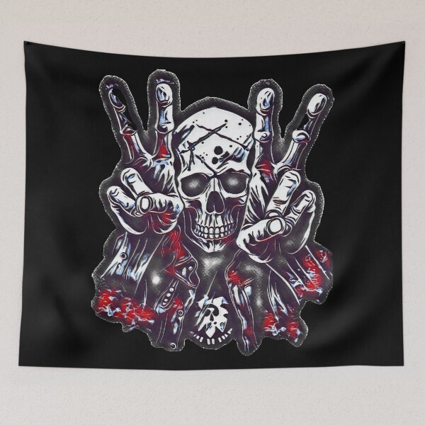 Item preview, Immortal rock legends in skull robes designed and sold by umfhn.