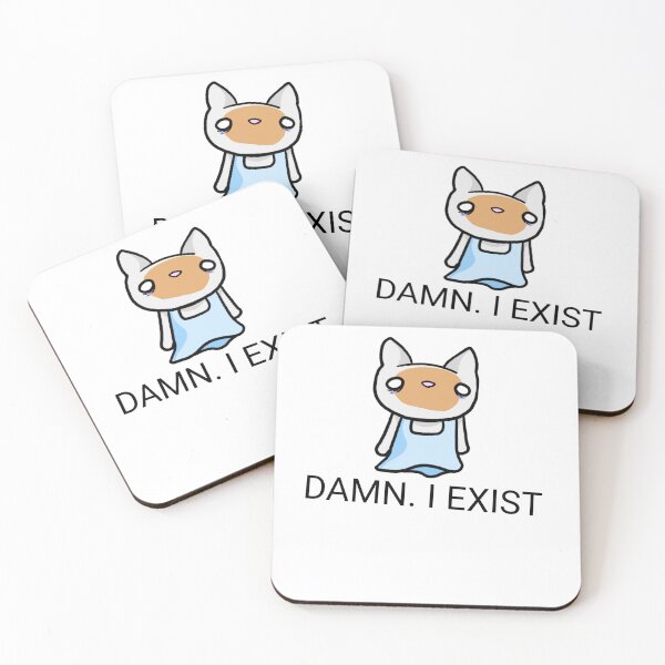 Item preview, Damn i exist cat designed and sold by Snappery.