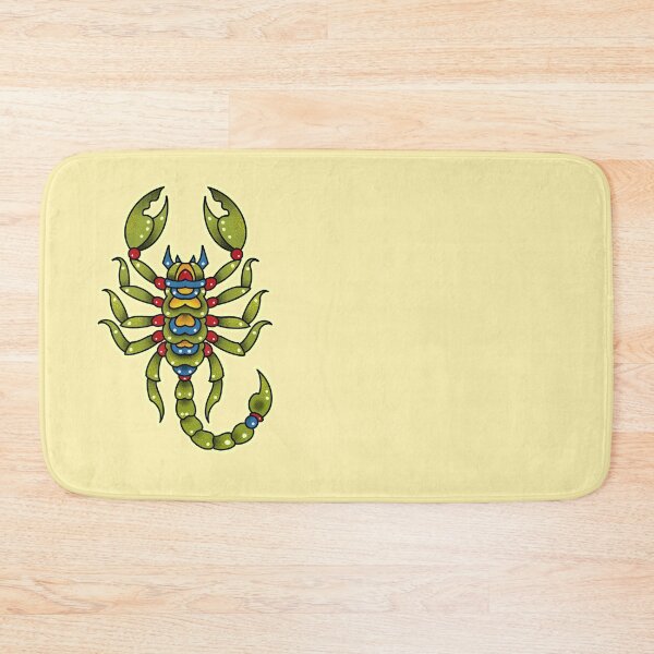 Item preview, Scorpion tattoo, neotraditional style designed and sold by weilertsen.