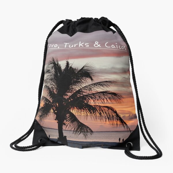 Provo's Evening Sky Drawstring Bag