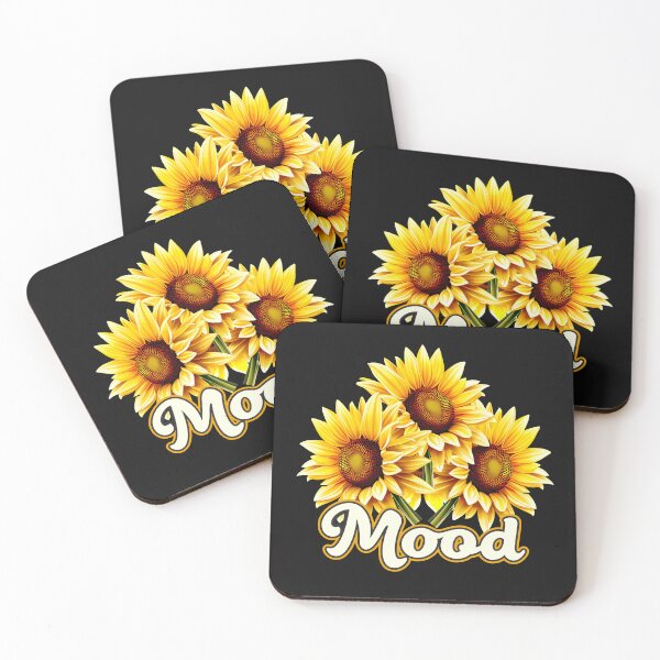 Item preview, Sunflower Mood Floral Positivity Cute Flowers  designed and sold by alenaz.