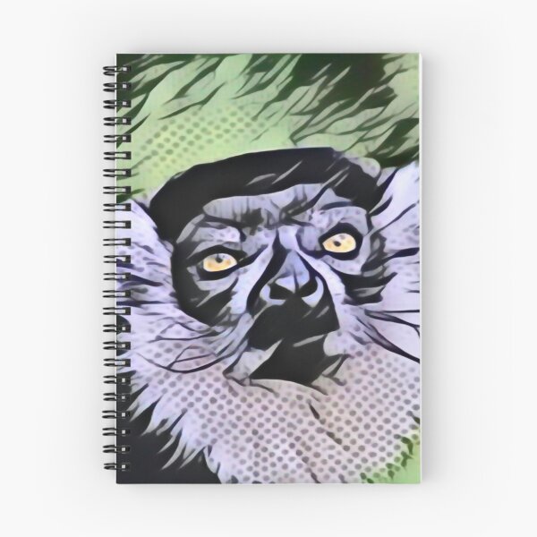 Item preview, Lemur Head In Pointillism designed and sold by Fearless-Fox.