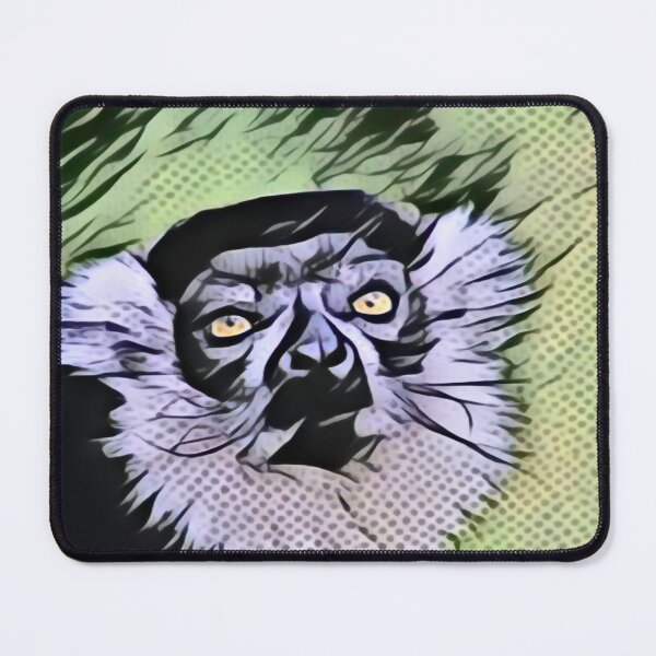 Item preview, Lemur Head In Pointillism designed and sold by Fearless-Fox.