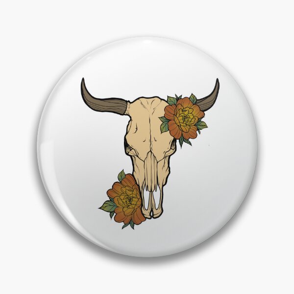 Item preview, Steer skull designed and sold by TheYeeHawz.
