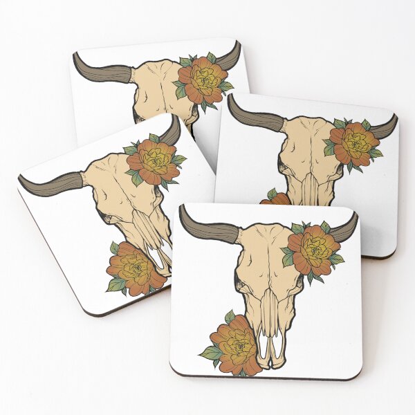 Item preview, Steer skull designed and sold by TheYeeHawz.