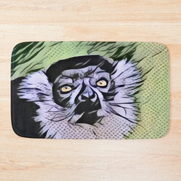 Item preview, Lemur Head In Pointillism designed and sold by Fearless-Fox.