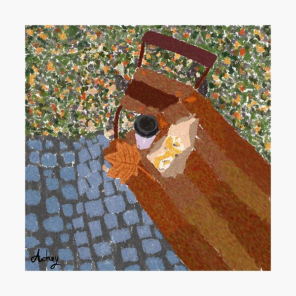 Item preview, Breakfast in the park designed and sold by howyoudrawin.