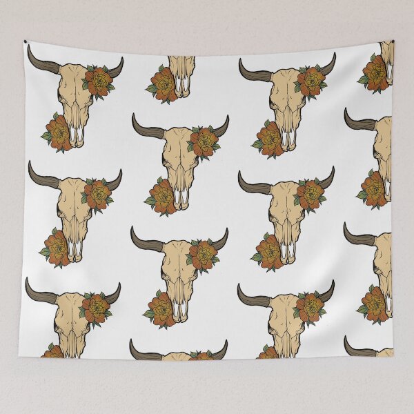 Item preview, Steer skull designed and sold by TheYeeHawz.
