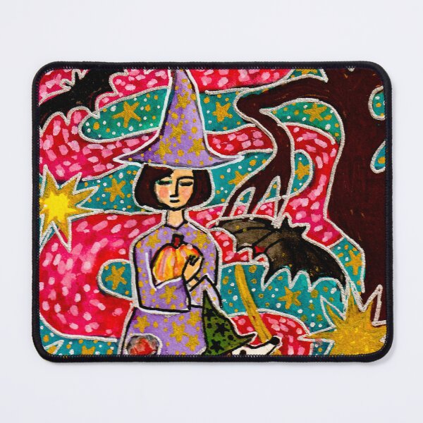 Item preview, POODLE WITCH AND BATS designed and sold by Magicpoodleland.