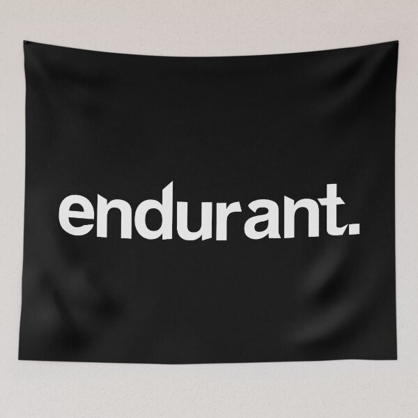Item preview, Endurant - Single Word Black designed and sold by StaggerWords.