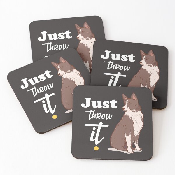 Item preview,  just throw it Border Collie dogs lover, funny dogs animals lover designed and sold by akirsaid.