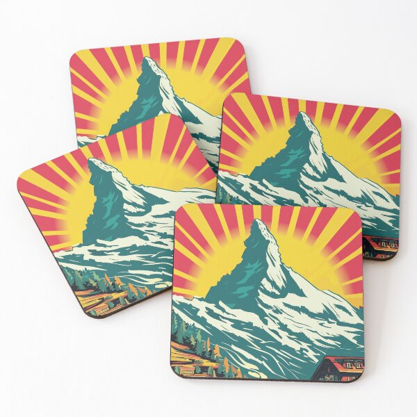 Item preview, Zermatt,Matterhorn,Switzerland,Ski Poster designed and sold by BokeeLee.
