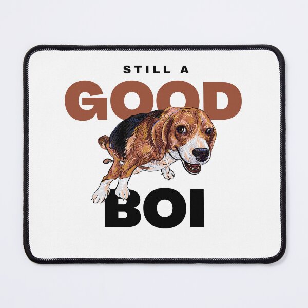 Item preview, Good Boi Crazy Beagle Owner Funny and Cute Art for Beagle Lovers designed and sold by akashbathla.