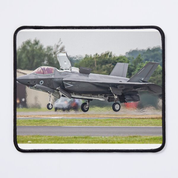 Item preview, RAF F-35B lands vertically at the Royal International Air Tattoo  designed and sold by MartinWood.