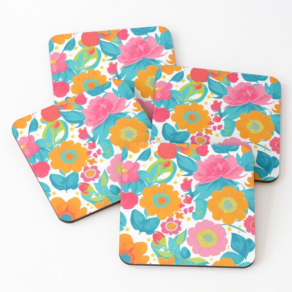 Item preview, Bursting with Color: A Floral Extravaganza designed and sold by modernaarte.
