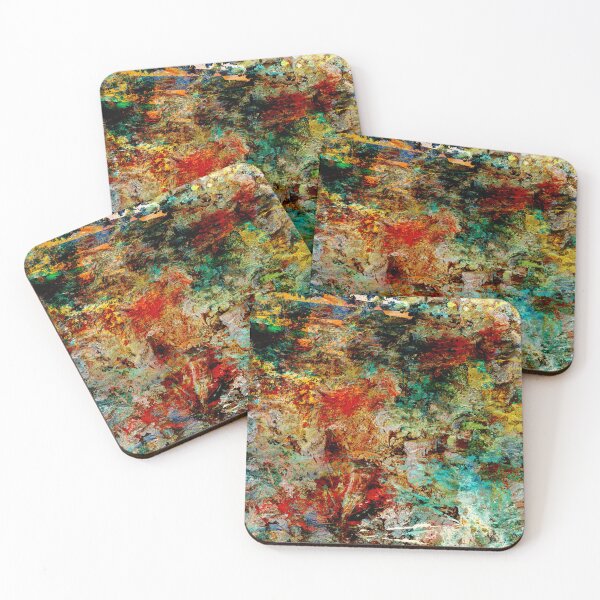 Item preview, Multicoloured Painterly Abstract designed and sold by Trevor Hirst.