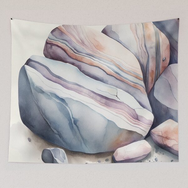 Item preview, Rocks in Watercolor designed and sold by shokA Design.