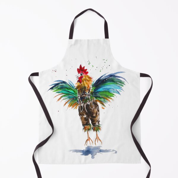 Item preview, Rooster flying 10CP4040 designed and sold by CorneliaPilz.