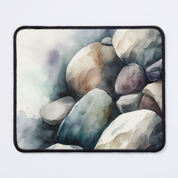 Item preview, Rocks in Watercolor designed and sold by shokA Design.