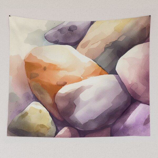 Item preview, Rocks in Watercolor designed and sold by shokA Design.
