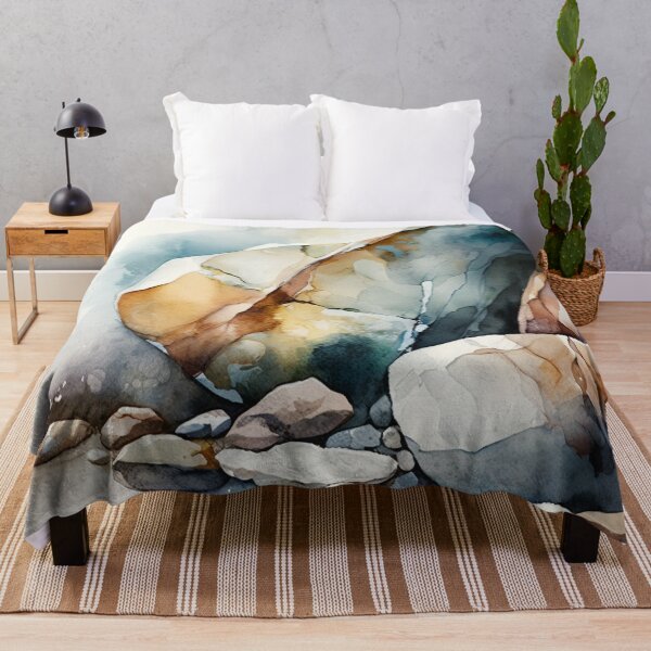 Item preview, Rocks in Watercolor designed and sold by shokA Design.