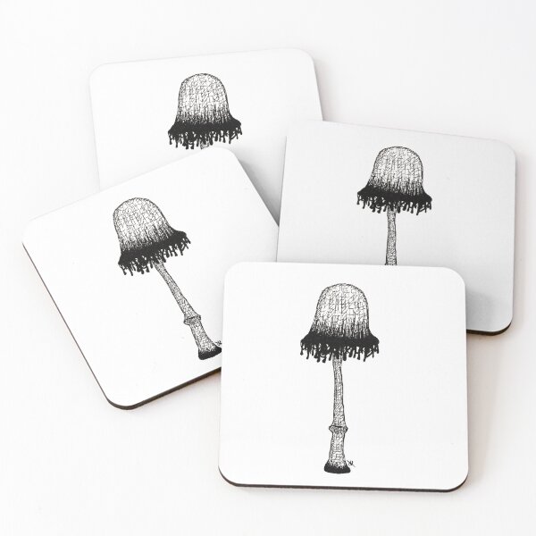 Item preview, Ink Cap Mushroom designed and sold by HayCow.