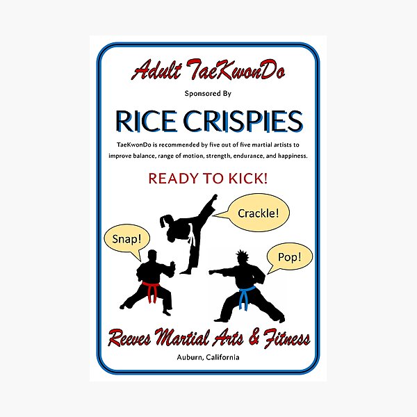 Item preview, Adult TaeKwonDo at Reeves Martial Arts designed and sold by ReevesTaekwondo.
